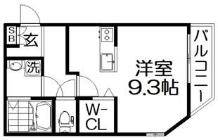 レジデンス寝屋川の物件間取画像